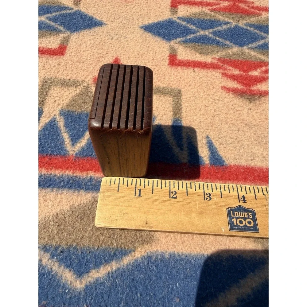 Vintage Wood  Heart made Trinket Box / Ornate‎ Design And With Sliding Lid